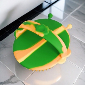 Cepillo de baño de silicona para bebé, artículo de cuidado infantil para recién nacidos - Product Image 6