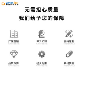 Lampadaire LED transfrontalier pour aménagement paysager, en profilés d'aluminium, adapté aux portails extérieurs, parcs, villas, etc. - Product Image 4