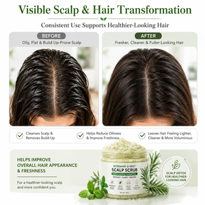 Tratamiento Capilar 2 en 1, Exfoliante y Champú con Aceite <span class=keywords><strong>de</strong></span> Menta y Romero para Limpiar en Profundidad y Eliminar la Acumulación - Product Image 5