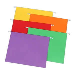 A4 교수형 파일 폴더 편지 크기 부피가 큰 파일을 위해 설계된 헤비 듀티 확장 의료 차트 모듬 색상