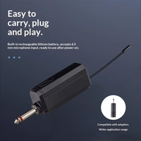 Microphone sans fil portable modèle FH, directeural, cardioïde, 2.4G, rechargeable, pour studio à domicile, karaoké et chant en direct