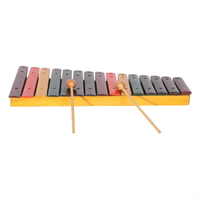 High Quality Professional Child Kid Baby Wood Block Xylophone Educational Musical Instrument with Metal Stand for 2-4 Year Olds