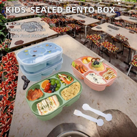 Boîte de conservation alimentaire sans BPA, étanche, pour sandwichs, pâtes, fruits, réfrigérateur, boîte à lunch bento pour enfants avec couvercle