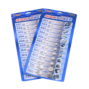 24 pack batterie bouton hybride AG1 AG3 AG4 AG5 AG10 AG12 AG13 CR2016 CR2025 <span class=keywords><strong>CR2032</strong></span> calculatrice de batterie télécommande - Product Image 4