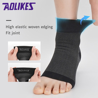 Aolikes #7135 Sports protection de la cheville compression élastique manchon de cheville sport cyclisme danse respirant protection de la cheville
