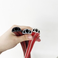 Goulotte de câblage PVC grise pour sol, invisible, anti-accroc, gaine de gestion des câbles, protection des fils