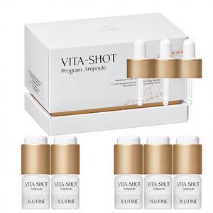 Ampolla Facial Iluminadora y Blanqueadora con Vitamina C y Alfa Arbutina para Piel Opaca, Recuperación de Luminosidad, Cuidado Diario Suave, Cuidado Facial Líquido - Product Image 1