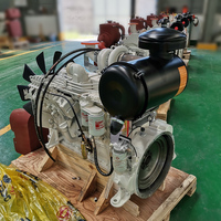 Motor marino diésel de 5.9L y 150HP, 4 tiempos, 6BTA5.9-M150, con arranque eléctrico y conjunto de motor diésel marino intraborda.