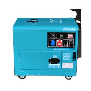 5KW 6KVA xách tay im lặng thương hiệu Nhật Bản Máy phát điện diesel - Product Image 3