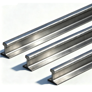 Riel de Acero para Ferrocarril UIC54 UIC60, Riel Pesado de Fondo Plano, Vignole, Estándar UIC 860 de la Unión Internacional de Ferrocarriles - Product Image 1