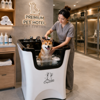 Baignoire Spa à Ozone Dpbathe pour Chiens avec Panneau de Commande Multifonctionnel pour une Utilisation Facile