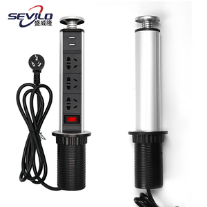Desktop Power Distrinution Unit Hide-Power <strong>Pop</strong>-Up Station Desktop <strong>Pop</strong> up <strong>Socket</strong> - Product Image 5