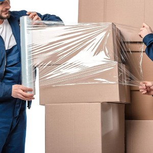 Film étirable protecteur LLDPE imprimé avec logo personnalisé, qualité industrielle, résistant à l'humidité, réutilisable, <span class=keywords><strong>Eco</strong></span> Pro - Product Image 4