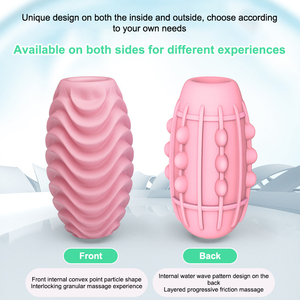 Masturbador con Forma de Huevo para Hombres, Vagina Artificial, Pene Oral, Artículos para Adultos, Copa de Masturbación Masculina, Juguete Sexual de Bolsillo, Onahole - Product Image 2