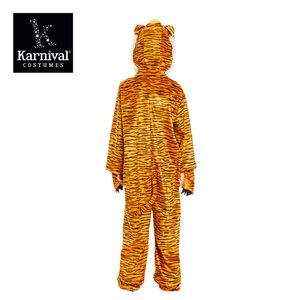 ODM vente entière haute qualité Halloween tigre combinaison unisexe enfants animaux Costume pour Cos Play Performance pour les enfants de tous âges - Product Image 3