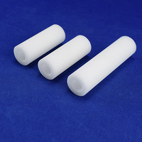 Tube de quartz translucide blanc laiteux de haute pureté |   Équipement de laboratoire résistant à la chaleur, soudage et découpe personnalisables