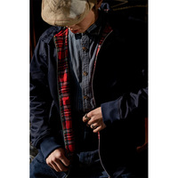 Veste de travail classique rétro vintage pour homme, de haute qualité, en coton/polyester, style décontracté, fermeture éclair, grande taille pour l'hiver