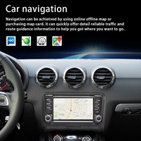 Autoradio 2 Din Android 13 pour Audi TT MK2 2006-2014 Multimedia Stereo GPS Navi Head Unit Carplay Intelligent Systems