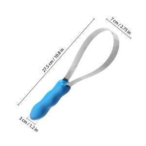Cepillo de Aseo para Mascotas: Ganado, Caballos, Ovejas, Perros y Gatos - Cuchilla Antiprurito para Eliminar el Pelo y Dientes Serrilados para Raspar y Eliminar el Sudor - Product Image 6