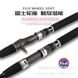 1,8 m Todas las piezas Fuji de Japón Cinta cruzada en todas las cañas de pescar Fibra de carbono - Product Image 4
