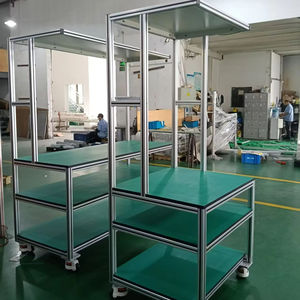Custom Aluminum Profile Workbenches 6063 Alloy Anodized Multipurpose Industrial Equipment Frames Foshan Origin - Product Image 4