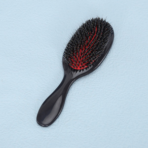 <span class=keywords><strong>Cepillo</strong></span> de <span class=keywords><strong>pelo</strong></span> desenredante de paleta Antifrizz de <span class=keywords><strong>cerdas</strong></span> de jabalí para cabello rizado <span class=keywords><strong>fino</strong></span> y liso Natural para mujeres y hombres Hairbursh - Product Image 6