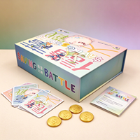 Jeu de société éducatif interactif pour enfants sur l'argent et la finance : Bataille d'épargne familiale