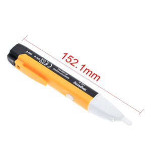 Detector de Tensão de Tomada de Parede AC Sem Contato 90-1000V com Sensor Testador em Forma de Caneta com Luz LED 110V-220V - Product Image 2