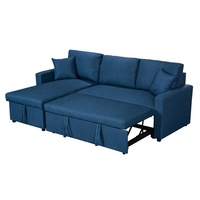 Juego de sofás de estilo europeo 2024, muebles modernos, sofá cama extraíble, sofá multifuncional para sala de estar a la venta