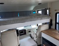 Mécanisme de levage de lit pour camping-car, plateforme de lit électrique pour camping-car, accessoires pour camping-cars