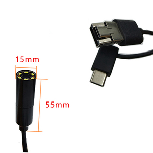 4K12MP वायुसेना <span class=keywords><strong>Endoscope</strong></span> कैमरा IMX258 यूएसबी ड्राइव मुफ्त ऑटोफोकस ट्यूब मरम्मत 15MM 4K <span class=keywords><strong>endoscope</strong></span> - Product Image 3