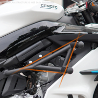Protection de moteur anti-chute pour CFMOTO 675NK 675SR, pare-chocs de moto, protection contre les chocs, protection contre les chutes, cadre anti-chute