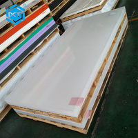 Panneau en plastique transparent de 1 mm 3 mm 8x4 pieds, feuille d'acrylique coulée résistante aux rayures