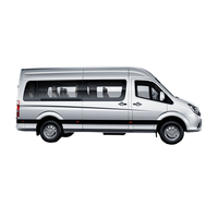 Prix de Gros Foton Toano Minibus de Transport Diesel Manuel 15 Places, Bus de Passagers Foton avec Volant à Droite pour l'Afrique