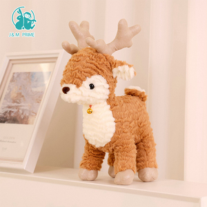 Nuevos Animales de Peluche Navideños, Lindos y Suaves, Colgante de Peluche, Decoración para el Hogar, Regalo, Peluche Esponjoso de Alce, Ciervo, Árbol de Navidad - Product Image 3