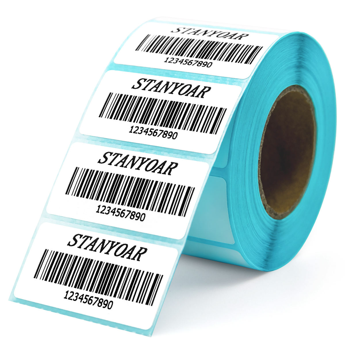 Custom Adhesive Labels for Shipping PET BOPP Material Waterproof Direct Thermal Barcode Stickers Logistic Label Shipping Labels