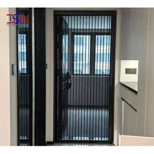Diamond <strong>Mesh</strong> Folding Invisible <strong>Screen</strong> <strong>Door</strong> Aluminum Alloy Anti-Mosquito Anti-Theft Retractable Stainless Steel <strong>Door</strong> Window - Product Image 1