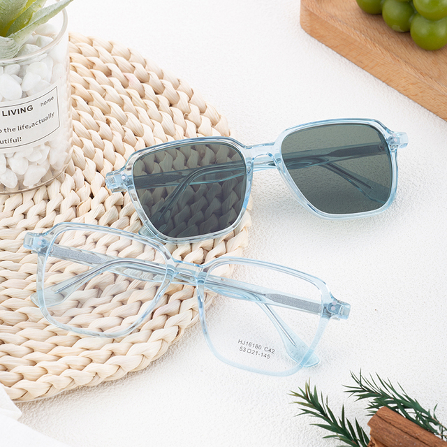 Custom Brand High Quality Square Sunglasses Fashion Colorful Transparent Lenses Durable Unisex Mazzucchelli
