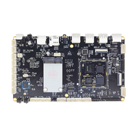 Placa de Desarrollo Rockchip PX30 Rongpin RP-PX30 con Pantalla Dual y Diferentes Pantallas, 1 GB de RAM, 8 GB de Almacenamiento, GPU Mali-G31 MP2