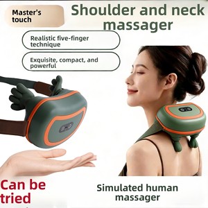 Nuevo Masajeador <span class=keywords><strong>de</strong></span> Cuello y Hombros Portátil USB con Temporizador y 3 Velocidades, Diseño <span class=keywords><strong>de</strong></span> Tortuga, Masajeador Tipo Chal con Mano Humanoide para Uso Transfronterizo - Product Image 4