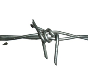 Fil barbelé galvanisé lourd / Fil barbelé recouvert de PVC - Product Image 1