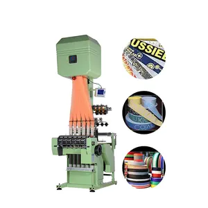 Computerized narrow fabric textile jacquard needle loom, jacquard elastic band/woven belt/webbing tape weaving machine