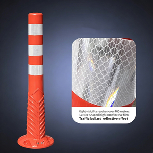 Bestseller: Dissuasore Flessibile in TPU Rinforzato <span class=keywords><strong>da</strong></span> 75 cm, Grado Ingegneristico, Riflettente, Protezione IP65, Non Luminoso, <span class=keywords><strong>per</strong></span> Parcheggi - Product Image 3