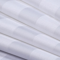 Linge de lit personnalisé 240x220 100% coton 5 étoiles, linge de lit d'hôtel blanc moderne 600 fils, draps en coton égyptien 3 pièces 300tc