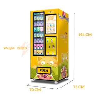 22インチ大サイズタッチ画面ミステリーブラインドボックス自動売機小型サプライズボックストレーディングカード自動売機ディスプレイ付き - Product Image 2