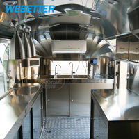 WEBETTER EEC Mobile Bar Kitchen Vehicle New Zealand Standard Coffee Concession Food Truck Ice Cream Food Trailer Entièrement Équipé