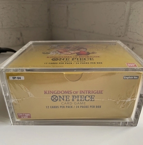 SSJ Moderne TCG Booster Boîte PMMA Acrylique Vitrine pour La Publicité Polie pour Conspiracy Kingdom OP-04 Carton - Product Image 4