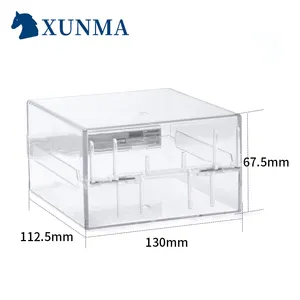 XUNMA alta calidad EAS transparente PC alarma caja más segura tienda minorista antirrobo seguridad Keeper