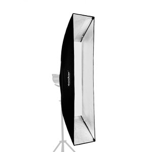 Boîte à Lumière Rectangulaire <span class=keywords><strong>Godox</strong></span> SB-FW 30 x 120 cm (12"x 47") avec Grille Nid d'Abeille pour Flash de Studio Photo, Monture Bowens - Product Image 5