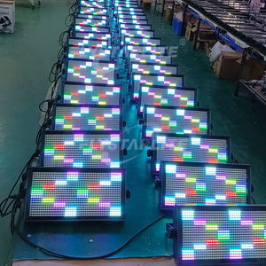 960 Stück 8-Segment Vollfarb-LED-Flachstroboskop-Bühnenlicht Professionelles DJ Club Party Blitzlicht - Product Image 4